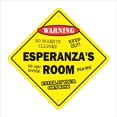thumbnail image 1 of SignMission X-Esperanzas Room 12 x 12 in. Crossing Zone Xing Room Sign - Esperanzas, 1 of 1