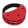 thumbnail image 2 of Foot Shaker Toy, Easy To Play Foot Tambourine Lightweight Multifunctional With Metal Bells For Music Performance Red, 2 of 8