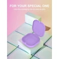 thumbnail image 5 of Frusde Retainer Case, Mouth Guard Case Cute Retainer Case with Retainer Removal Tool and Brush-Purple, 5 of 6