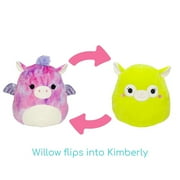 Squishmallows Official Kellytoy Plush 12" Flip-A-Mallows Willow the Pegasus & Kimberly the llama