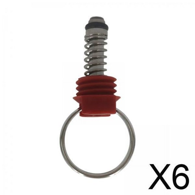 Válvula De Alivio De Presión Multiusos Para Barriles De Cerveza, 6 Unidades, Repuestos Para Barriles De Cerveza Casera, 35 Psi