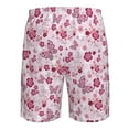 thumbnail image 6 of Kdxio Flower Butterfly Pattern Mens Casual Shorts - Drawstring Summer Beach Sports Shorts for Men, 6 of 9