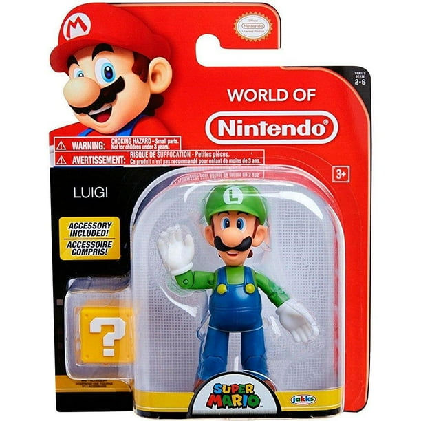 World Of Nintendo Series 11 Luigi 4 Inch Action Figure