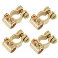 thumbnail image 1 of Sturdy Brass Battery Terminals Connectors Clamps for Automotive Batteries, 1 of 3