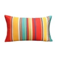 thumbnail image 2 of Darzheoy Outdoor Lumbar Pillow Cover, Waist Pillowcase, Sofa Cushion Cover, Outdoor Throw Pillow Cover, UV Fade Resistant Machine Washable Waist Pillow for Sofa, Patio, Garden, Porch, Yard, 2 of 6