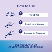 Replens Long-Lasting Vaginal Moisturizer, Relieves Vaginal Dryness, 8 Pre-Filled Applicators
