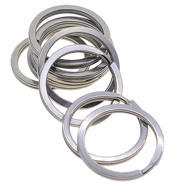 Paquete de 10 piezas de cadena de acero inoxidable para conectar el cierre de langosta, los encantos, los enlaces y otras joyas (30 mm)