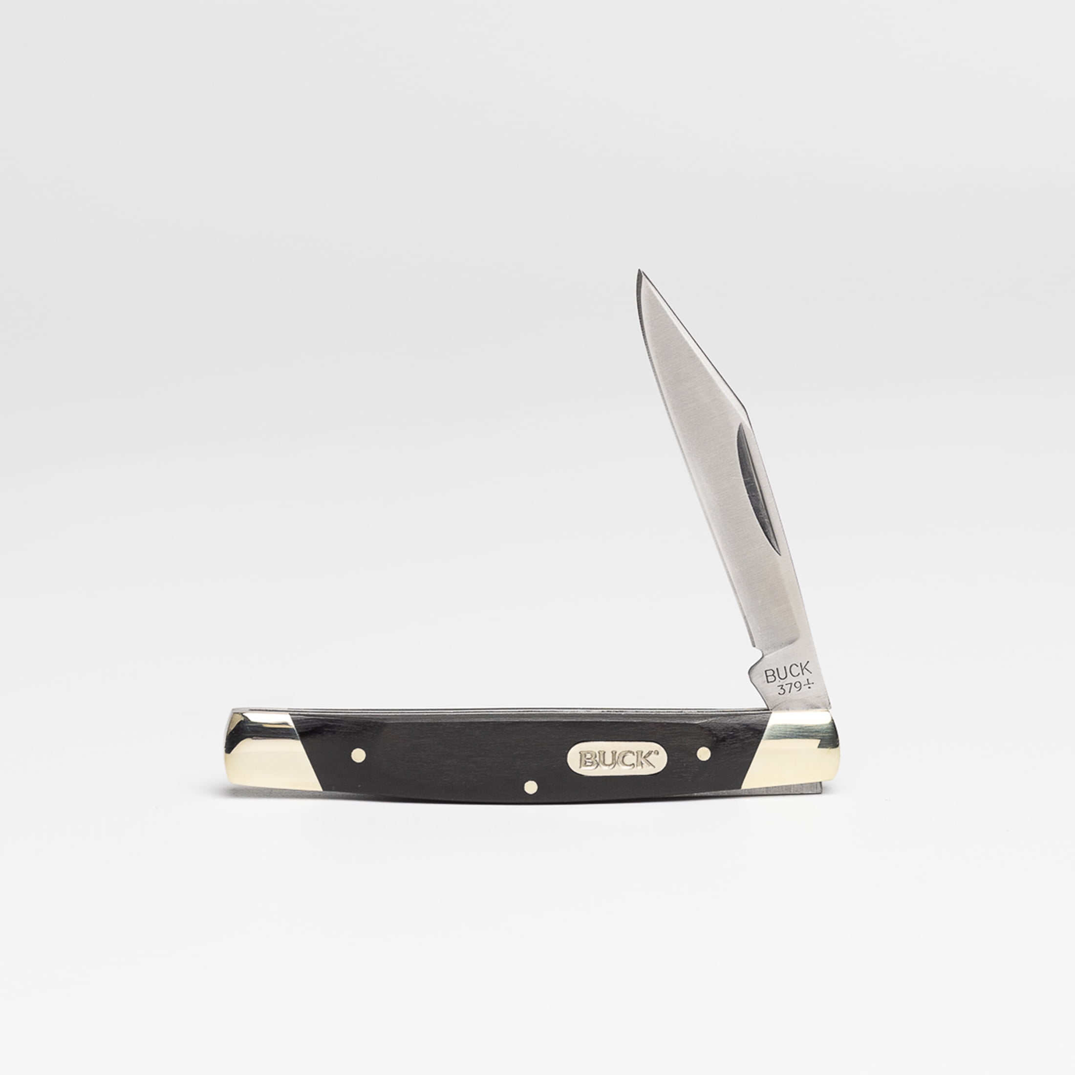 Buck Knives 373 Trio and 379 Solo 2-Knife Combo Tin, Multiple Blades, Black, Holiday 2022