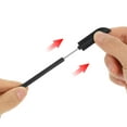 thumbnail image 3 of STOBOK Silicone Makeup Spoon, Black, Portable, Easy to Carry, for Home Use 1Set, 3 of 7