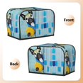 thumbnail image 3 of Daiia French Bulldog Dog in a Bathtub Pattern 2 slice Toaster Cover, Toaster Appliance Dust-proof Cover For Kitchen Small Appliance Dust Cover and Fingerprint Protection, 3 of 7