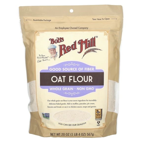 Bob's Red Mill Whole Grain Oat Flour, 20 oz