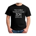 thumbnail image 5 of Worlds Greatest Son T-Shirt Mom Dad Tee The Twisted Donut, 5 of 5