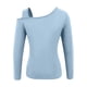 thumbnail image 4 of MHFRRA Camiseta Térmica de Manga Larga Estilo Otoño-Invierno para Capa Base Ajustada. Azul Claro, 4 of 4