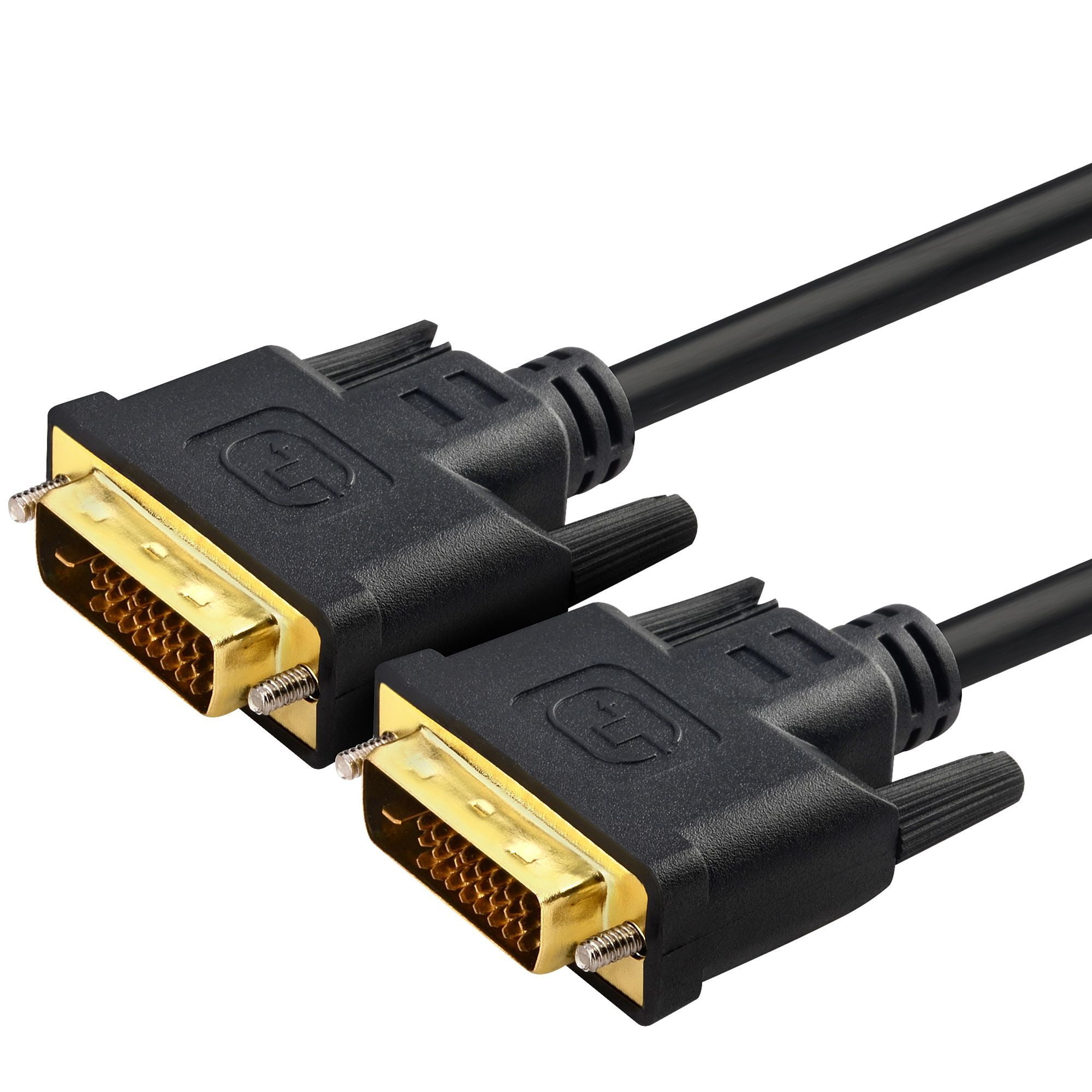 Insten NEW 10 ft DUAL MALE M/M DVID to DVID VIDEO Cable Cord Lead