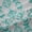 Teal, variant on Castle Fairy Bohemian Damask Black Out Curtains,Flower Curtains Pack of 2 (42x63 Each)