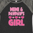 thumbnail image 4 of Inktastic Mimi and Pawpaw Girl Granddaughter Valentine Girls Toddler T-Shirt, 4 of 5