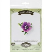 Hardy Geranium Sizzix Thinlits Die Set - Susan's Garden