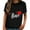 Black, variant on Womens Tee Shirts Romantic Rose Love Heart Printed T-Shirts Valentine'S Day Style Crew Neck Short Sleeve Breathable Loose Fit Soft Cotton Tee Shirt Tops Comfy Womens Clothing