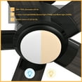 thumbnail image 3 of SMAAIR 60" Indoor Large Ceiling Fan with Remote and Dimmable LED Light, 3 of 8