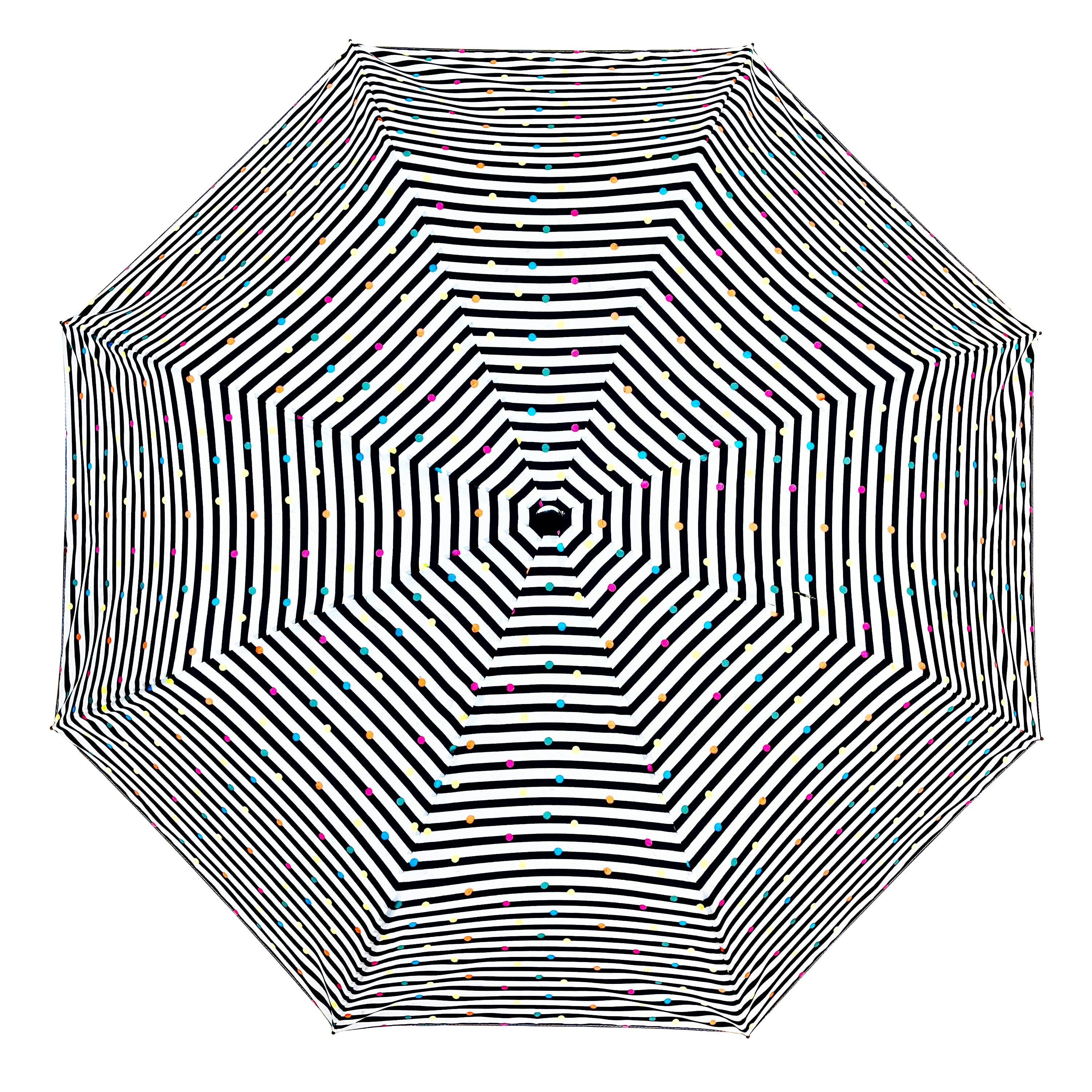 Weather Station Automatic Super Mini Rain Umbrella Stripes