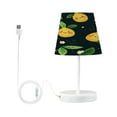 thumbnail image 7 of Table Lamp Small 5.9x10.8 Inches Table Lamps Night Light Tools & Home Improvement Bedroom Lamp Guest Room Lamp Study Lamp Office Lamp Cute Smile Lemon, 7 of 7