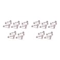 thumbnail image 1 of Wisewang 10 Pcs Clips d'Oreilles Convertisseurs Accessoires Boucles d'Oreilles Composants Bijoux Résistants à l'Usure Type3 2Ensemble, 1 of 6