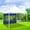 Blue, variant on BGZLEU White Canopy Tent,Translucent Tent,Portable Pop Up Outdoor Gazebo with 1 Sidewall,UV ProtectionTent,Come with Carry Bag - Blue