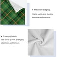 thumbnail image 4 of SKYSONIC 3 Pack Towel Vintage Irish Green Plaid Classial Buffalo Check Cotton Bath Towel Set (1 Bath Towel, 1 Hand Towel, 1 Washcloth) for Bathroom, Super Soft and Quick Dry Towels, 4 of 7