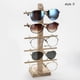 thumbnail image 1 of 1 Pcs Wood Sunglass Display Rack Shelf Wooden Durable Eyeglasses Show Stand Holder New, 1 of 1