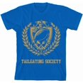 thumbnail image 3 of American Football Tailgating Society Youth Natural Crew Neck Short Sleeve Tee-Medium, 3 of 4