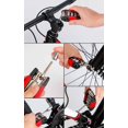 thumbnail image 4 of Kit d'Outils de Réparation de Vélo 16 en 1 Multi-Outils Portable Pliable Outils de Vélo de Montagne Levier de Levier de Pneu de Vélo pour Route Montagne -TG, 4 of 5