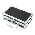 thumbnail image 3 of Langgg Mic Gear torage Box Hard Case hell Hard Carrying Box Case Instrument Black S, 3 of 6