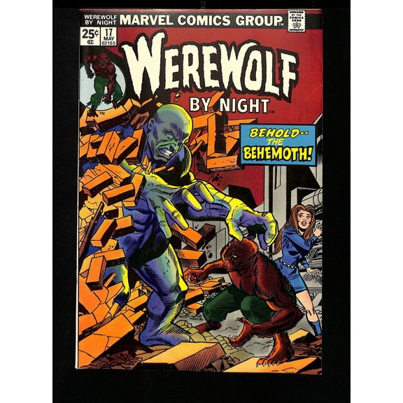 Werewolf By Night #17 NM 9.4 Battles The Behemoth! Gil Kane Cover! Comic Book