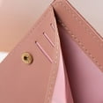 thumbnail image 3 of WIZUTIZ Women's Wallets with Rfidi with Credit Card Slots Billfolds Large Size Purses Women Card Case Purse Womens Womens Zipper Pockets Color Block Bags Waterproof Classic Bag Pink, 3 of 5