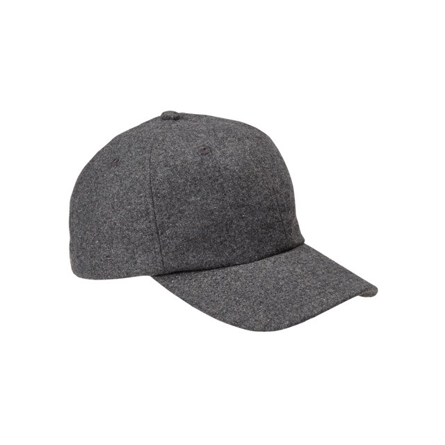 Gorra de béisbol de lana CHARCOAL OS Grandes Accesorios BA528
