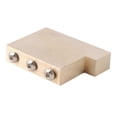 thumbnail image 4 of Solid L Shape Tremolo Brass Block for Locking Tremolo Bridge Electric Guitar 42mm, 4 of 5