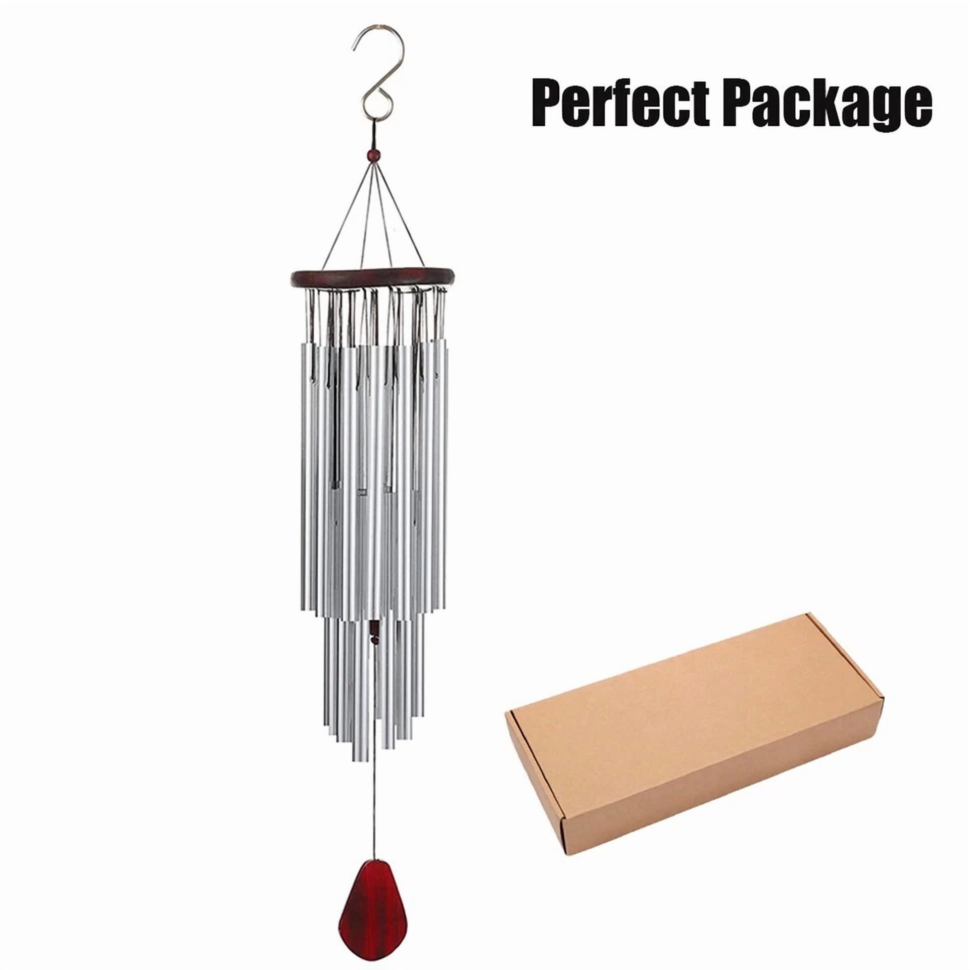 PURELY- Large 27 Tubes Windchime Chapel Bells Wind Chimes Outdoor Garden Home Decor Gift