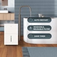 thumbnail image 5 of TCL 50 Pint 4,500 Sq Ft Smart Dehumidifier with Pump (White) - ENERGY STAR, Alexa/Google Assistant Compatible - W50D9P3, 5 of 23