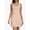 Beige, variant on Mist Azur Women Full Slip for Under Dress Sleeveless Wide Straps Mini Slip Dress Nightgown 3761