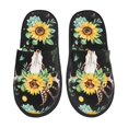 thumbnail image 1 of Balery Pantuflas de Casa de Felpa Silenciosas con Diseño Estampado, Zapatillas Cómodas Antideslizantes de Algodón para Interior-Medium, 1 of 8