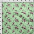 thumbnail image 4 of oneOone Cotton Cambric Mint Green Fabric Florals Dress Material Fabric Print Fabric By The Yard 42 Inch Wide, 4 of 4