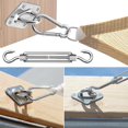 thumbnail image 5 of Shade Sail Hardware Kit, 304 Stainless Shade Sail Fixing Kit, Shade Sail Fixings for Triangle and Square, Sun Shade Sail Fixing Accessories, 5 of 5
