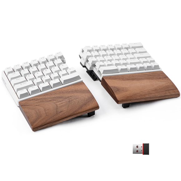 Teclado NocFree Lite Split inalámbrico mecánico RGB + Foam