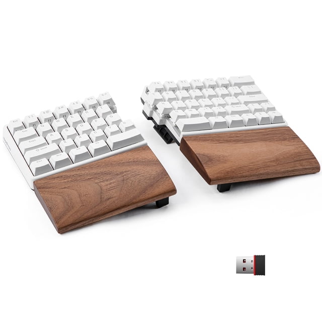 Teclado NocFree Lite Split inalámbrico mecánico RGB + Foam