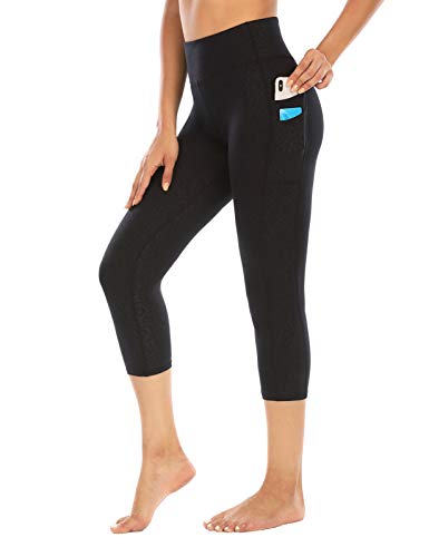 NOAHELLA Womens High Waist Capri Yoga 