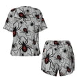 thumbnail image 5 of Lsque Spiders Women's Short-Sleeved Pajama Set - 2 Piece Soft and Lightweight Sleepwear Set-3X-Large, 5 of 9