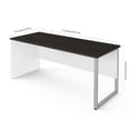 thumbnail image 2 of Bestar Pro-Concept Plus 72" Table Desk in White and Deep Gray, 2 of 3