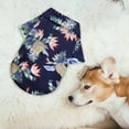 thumbnail image 2 of Upioiwer 2-Pack,2025 Pet Summer T Medium Size Dog Clothes Shirts Hawaii Style Floral Dog Apparel Dog Shirt Printed Pet Dog Clothes Medium Size Dog T Shirts Breathable, 2 of 7