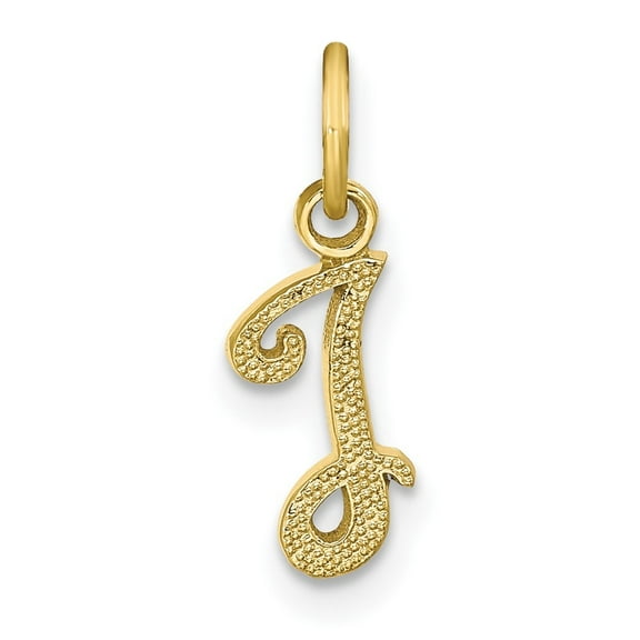 Auriga 10k Yellow Gold Initial I Charm for Women