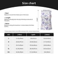 thumbnail image 4 of Uemuo Lavender Flowers Pattern Workout Tank Tops for Women Breathable Moisture-wicking tank top Sleeveless Running Loose Fit Yoga Tops Active Shirts Sports Gym Exercise, 4 of 9